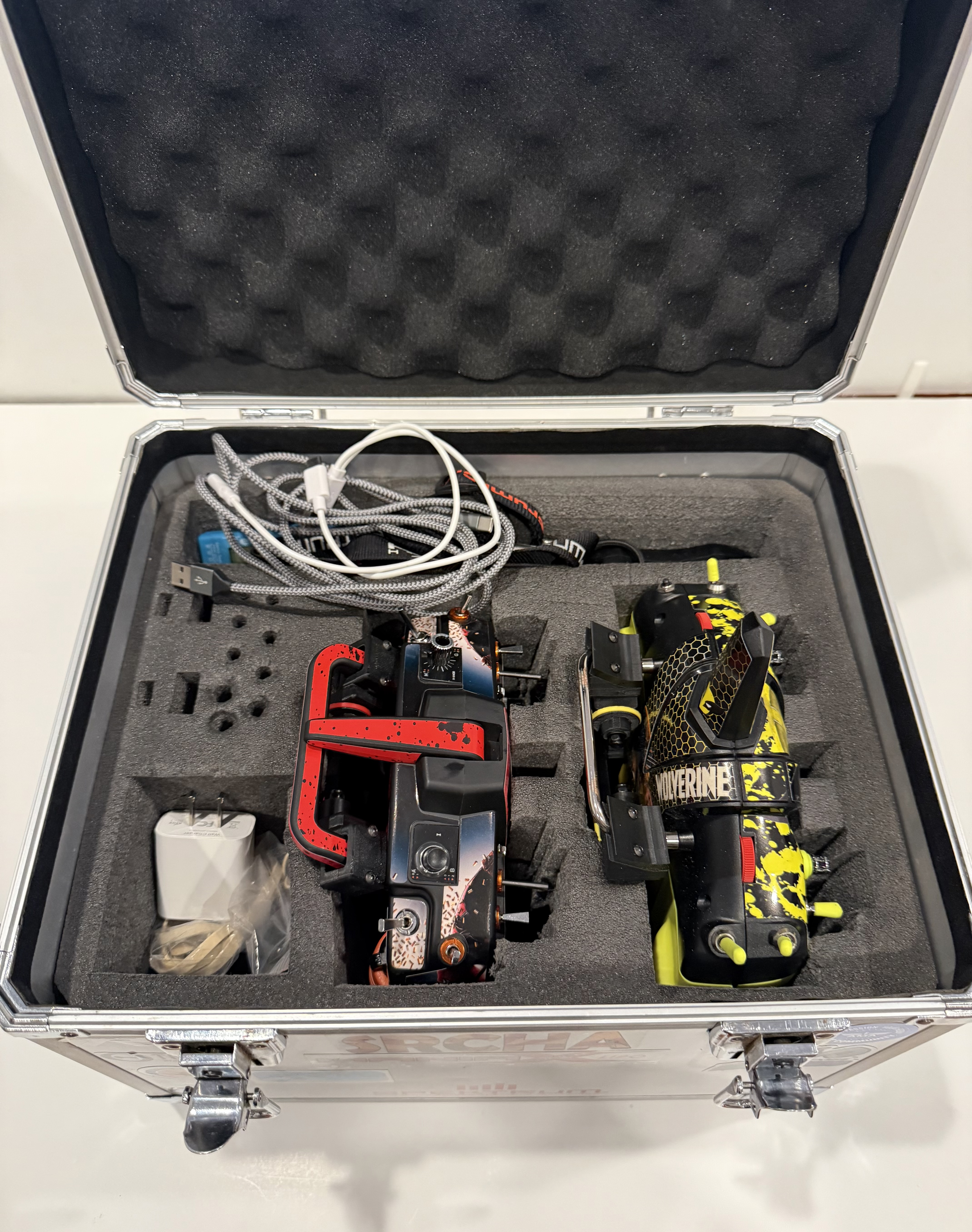 VBar transmitter and stand checked for transport fit